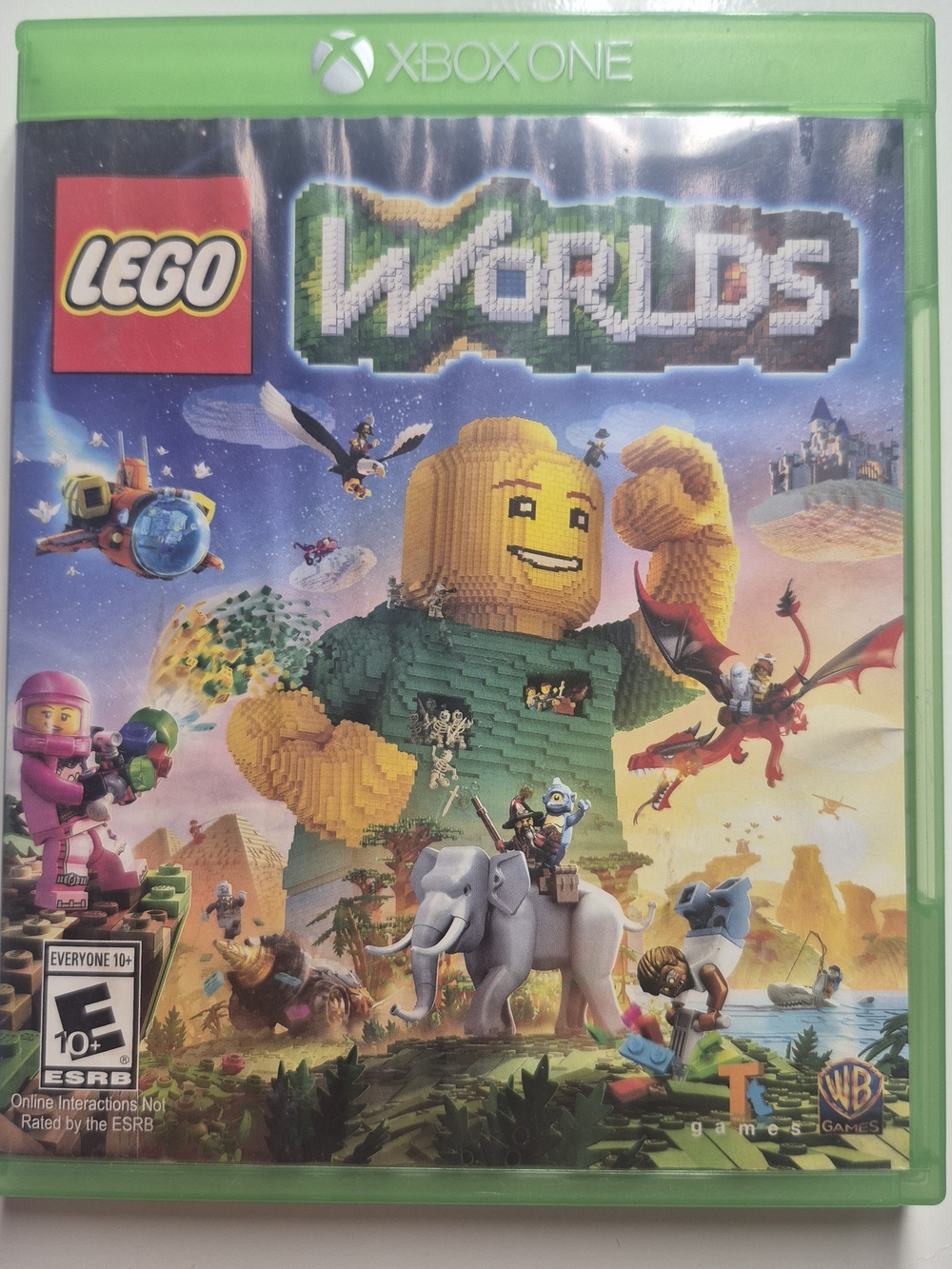 Lego Worlds Xbox One Video Game - Green